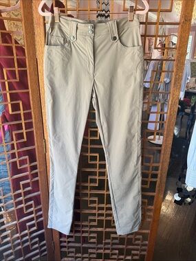 Anatomie Slim Stretch Pants in Light Khaki